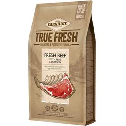 Сухой корм для собак Carnilove True Fresh Beef for Adult dogs с говядиной, 4 кг