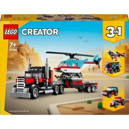 Конструктор LEGO Creator Бортовой грузовик с вертолетом 270 детали (31146)