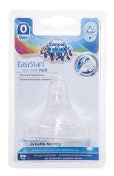 Соска силиконовая Canpol babies EasyStart, медленный поток, 0+, 1 шт. (21/719)