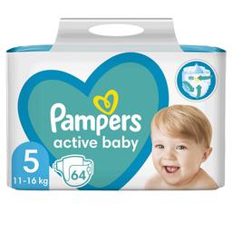 Підгузки Pampers Active Baby 5 (11-16 кг) 64 шт.