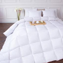 Одеяло пуховое MirSon DeLuxе 028, двуспальное, 205x172, белое (2200000005618)