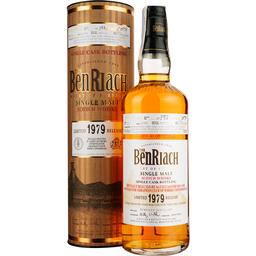 Віскі BenRiach 32 Years Old Refill Bourbon Barrel Cask 7512 Single Malt Scotch Whisky, у подарунковій упаковці, 44,5%, 0,7 л