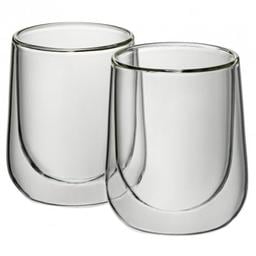 Набор стаканов с двойными стенками Kela Fontana для капучино, 180 мл, 2 шт. (00000021300)