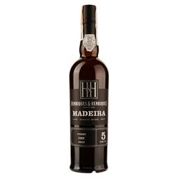 Вино Henriques&Henriques Madeira 5yo Finest Dry, белое, полусухое, 19%, 0,5 л
