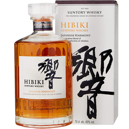Виски Suntory Hibiki Japanese Harmony Blended Japan Whisky, 43%, 0,7 л