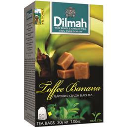 Чай чорний Dilmah Toffee Banana, 30 г (20 шт. х 1.5 г) (896871)