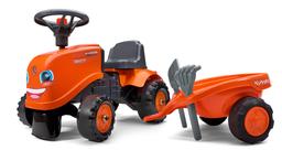 Дитячий трактор-каталка Falk 260C Kubota, з причепом, помаранчевий (260C)