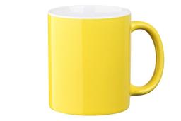 Чашка Ardesto Bari, 330 мл, жовтий (AR3033BY)