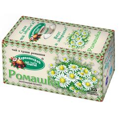 Чай Карпатський чай Ромашка, в пакетиках, 25 шт. (52130)