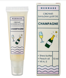 Бальзам для губ Mermade, сяючий, Champagne, 10 мл (MRL0004)