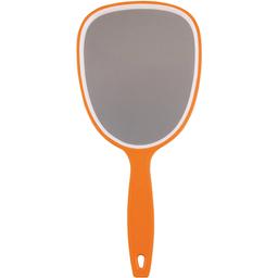 Зеркало с ручкой Titania 28х13 см оранжевое (1530 L оранж)