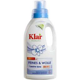Жидкое средство Klar EcoSensitive для стирки шерсти и шелка, 500 мл