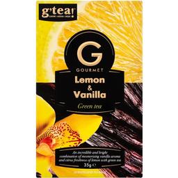 Чай зеленый G`tea! Gourmet лимон и ваниль, 35 г (20 шт. по 1,75 г) (842104)