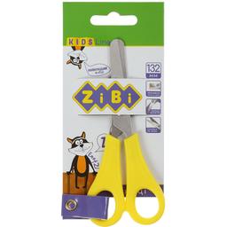 Ножницы детские ZiBi Kids Line с линейкой 132 мм желтые (ZB.5001-08)