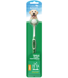 Зубна щітка для собак TropiClean Fresh Breath Tripleflex (2166)