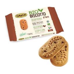 Печенье Crich Bio Biscotto из спельтовой муки с шоколадными дропсами органическое 220 г