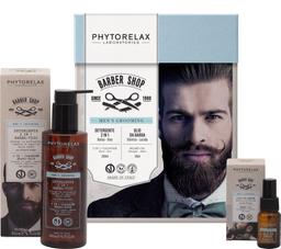 Подарочный набор для мужчин Phytorelax Man`s Grooming Средство для очистки бороды и лица 2в1 250 мл + Масло для бороды 30 мл (6029226)