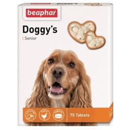 Ласощі для собак Beaphar Doggy's Senior віком від 7 років, 75 шт. (11519)