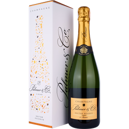 Шампанское Palmer & Co Champagne Nectar Reserve, белое AOC, полусухое, 0,75 л