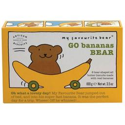 Печиво My Favourite Bear Бананові ведмежатка 100 г