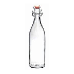 Бутылка с многоразовой пробкой Bormioli Rocco Giara, 1 л, прозрачный (666260F87321990)