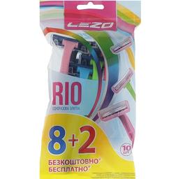 Станок для бритья Lezo Rio, одноразовый, 10 шт