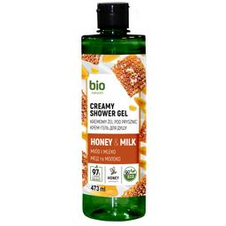 Крем-гель для душу Bio Naturell Honey&Milk Creamy shower gel, 473 мл
