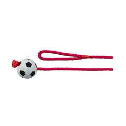 Игрушка для собак Trixie Мяч на верёвке с ручкой, 1 м (3307)