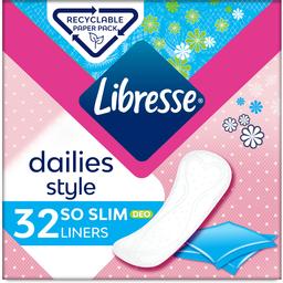 Ежедневные прокладки Libresse Daily Fresh Normal Deo 32 шт.