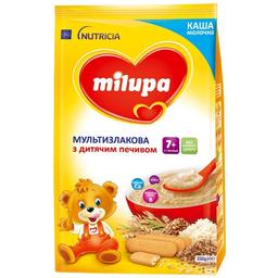 Молочная каша Milupa Мультизлаковая с детским печеньем 210 г