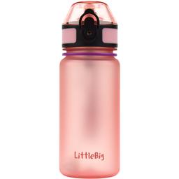 Детская бутылка для воды UZspace LittleBig, коралловая, 350 мл (3020)