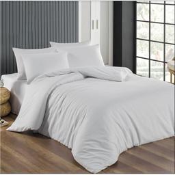 Комплект постельного белья LightHouse Sateen Stripe White евростандарт белый (603661_2,0)