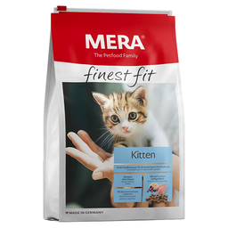 Сухий корм для кошенят Mera finest fit Kitten, зі свіжою птицею та лісовими ягодами, 1,5 кг (033684-3628)