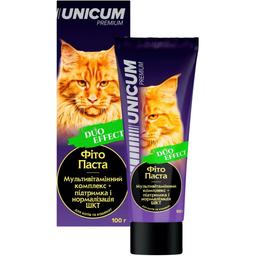 Фитопаста Unicum DUO Mulʹtyvitamin ЖКТ для кошек и котят, 100 г