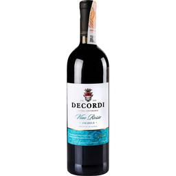Вино Decordi Vino Rosso Amabile, красное, полусладкое, 10%, 0,75 л