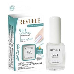 Комплекс 9 у 1 Revuele Nail Therapy Здорові нігті, 10 мл