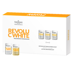 Нічний догляд для обличчя Farmona Revolu C White, з вітаміном C, 25 мл (ампул по 5 мл) (5900117003008)