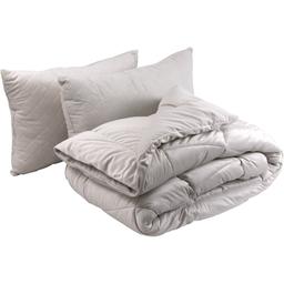 Набор силиконовый Руно Soft Pearl, бежевый: одеяло, 220х200 см + подушка 2 шт., 50х70 см (925.55_Soft Pearl)