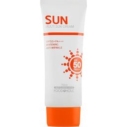 Сонцезахисний крем для обличчя та тіла Food A Holic Multi Sun Cream SPF50+ PA+++, 70 мл