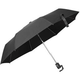 Зонт складной Bergamo Rich, черный (4551003)