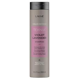 Шампунь для оновлення кольору фіолетових відтінків волосся Lakme Teknia Color Refresh Violet Lavender Shampoo 300 мл