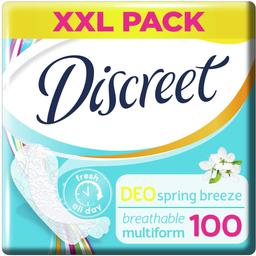 Ежедневные прокладки Discreet Deo Spring Breeze 100 шт.