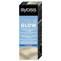 Тонувальний бальзам для волосся Syoss Color Glow, Платиновий Блонд, 100 мл (2806373)