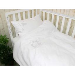 Комплект постельного белья Руно Мишка, сатин, с вышивкой, детский (932.137ВУ_Ведмедик_2)