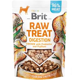 Лакомство для собак Brit Raw Treat Freeze-Dried Digestion для улучшения пищеварения, с курицей 40 г