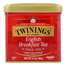 Чай чорний Twinings English Breakfast, 100 г (109094)