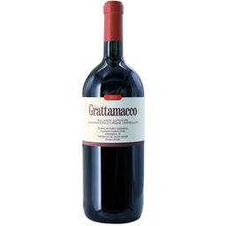 Вино Grattamacco Rosso 2015, красное, сухое,1,5 л