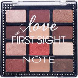Палетка тіней Note Cosmetique Love At First Sight Eyeshadow Palette тон 202 (Instant Lovers) 15.6 г