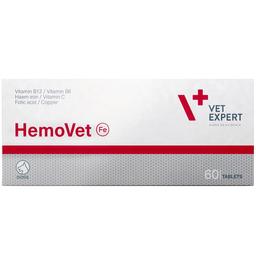 Пищевая добавка Vet Expert HemoVet от анемии, 60 таблеток