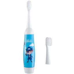 Детская электрическая зубная щетка Chicco синяя (08545.00)